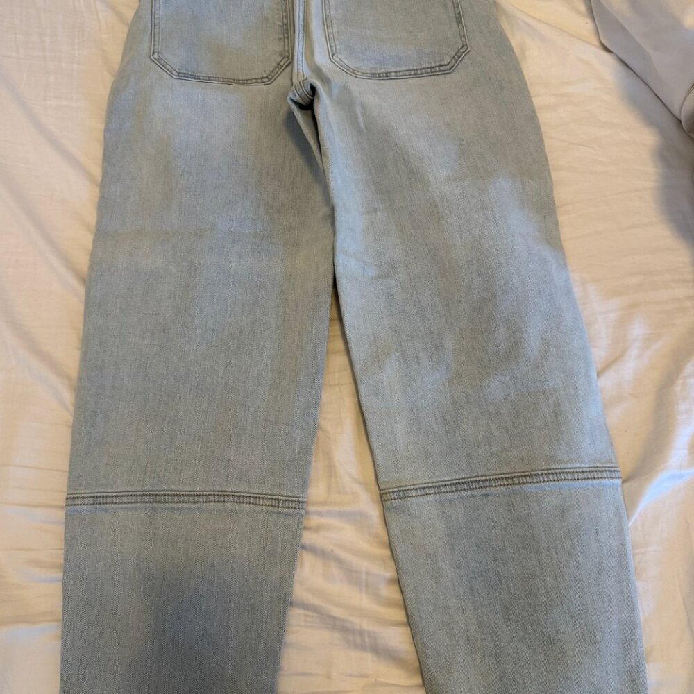 Everlane Utility Barrel Jean in Fog (EUC) - Picture 4 of 5